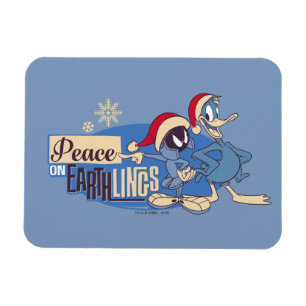 Magnet Flexible MARVIN LE MARTIAN™ - Paix sur terre