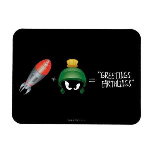 Magnet Flexible MARVIN L'équation Emoji MARTIAN™ (Horizontal)