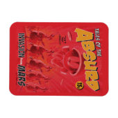 Magnet Flexible MARVIN MARTIAN™ Retro Invasion from Mars Comic (Horizontal)