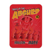 Magnet Flexible MARVIN MARTIAN™ Retro Invasion from Mars Comic (Vertical)