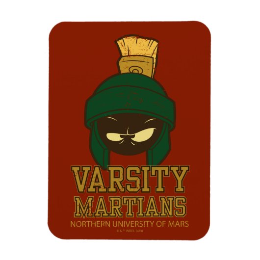 Magnet Flexible MARVIN MARTIAN™ Varsity Collegiate Graphic (Vertical)
