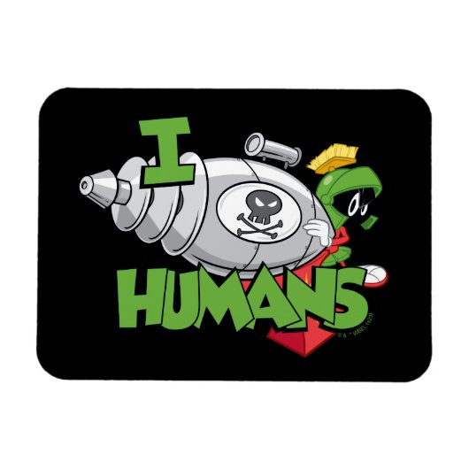 Magnet Flexible MARVIN THE MARTIAN™ I Laser Humains (Horizontal)