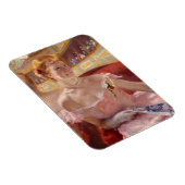 Magnet Flexible Mary Cassatt - Femme avec collier de perle dans un (Côté Droit)