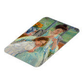 Magnet Flexible Mary Cassatt - Jeune Mère Cousant (Côté Gauche)