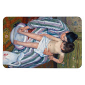 Magnet Flexible Mary Cassatt - Le bain de l'enfant / Le bain (Horizontal)