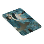 Magnet Flexible Mary Cassatt - Petite fille dans un fauteuil bleu (Côté Droit)