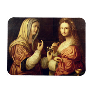 Magnet Flexible Mary et Martha (huile sur le panneau)