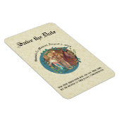 Magnet Flexible Mary Joseph Catholic SAVE LE Mariage DATE (Côté Droit)