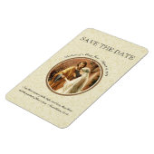 Magnet Flexible Mary Joseph Catholic SAVE LE Mariage DATE (Côté Gauche)