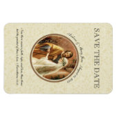Magnet Flexible Mary Joseph Catholic SAVE LE Mariage DATE (Horizontal)
