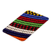Magnet Flexible Masaï Tribal Bead Pattern (Côté Gauche)