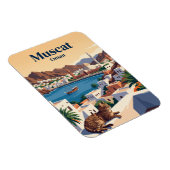 Magnet Flexible Mascate Oman (Côté Droit)