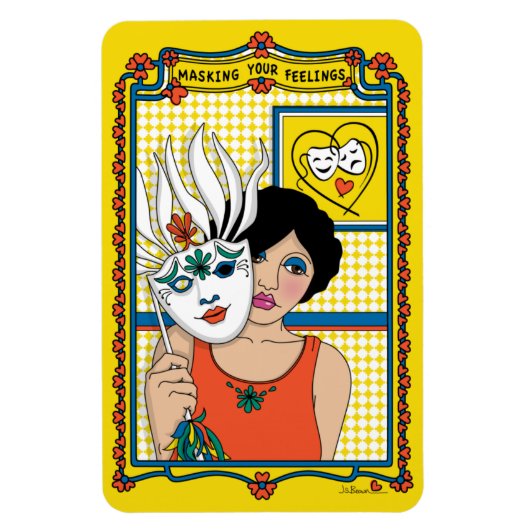 Magnet Flexible Masquage de votre réfrigérateur de sentiments_B_4x (Vertical)