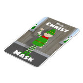 Magnet Flexible Masque de Noël (Côté Gauche)