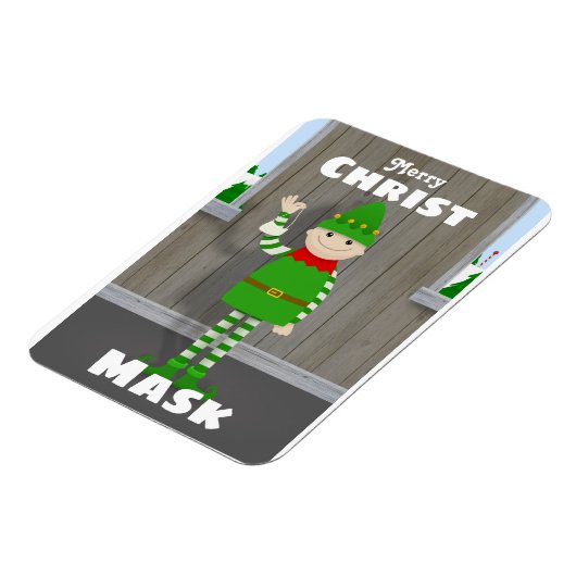 Magnet Flexible Masque de Noël (Côté Gauche)