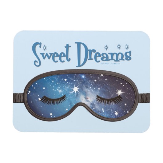 Magnet Flexible Masque de visage Sweet Dreams (Horizontal)