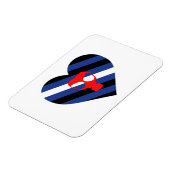 Magnet Flexible Masque Fierté (Côté Gauche)