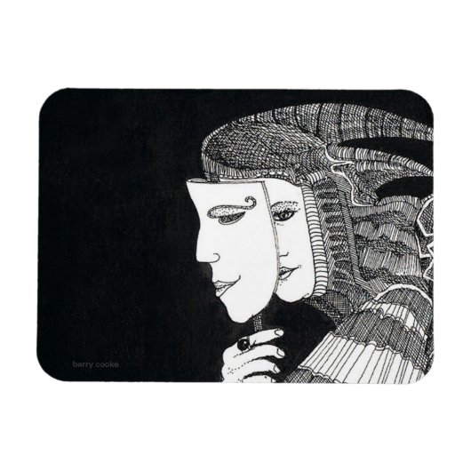 Magnet Flexible masque magnétique (Horizontal)