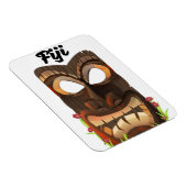 Magnet Flexible masque sculpté des Fidji (Côté Droit)