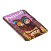 Magnet Flexible Masque Tiki de Polynésie (Côté Droit)