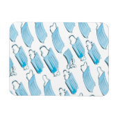 Magnet Flexible Masque visage (Horizontal)