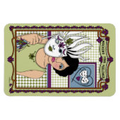 Magnet Flexible Masquer vos sentiments_A_4x6 Réfrigérateur (Horizontal)