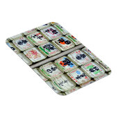 Magnet Flexible Masques de saké du sanctuaire d'Ise, Japon (Côté Droit)