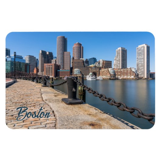 Magnet Flexible Massachusetts de Boston (Horizontal)