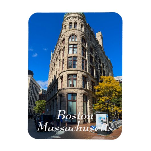 Magnet Flexible Massachusetts de Boston (Vertical)