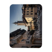 Magnet Flexible Masserano Soirée Skyline, Biella, Italie (Vertical)