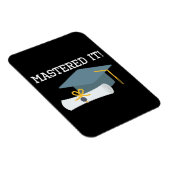 Magnet Flexible Masters Diplôme MBA MSW Grad Cadeau (Côté Droit)