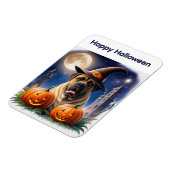 Magnet Flexible Mastiff Dogue anglais Halloween (Côté Gauche)