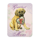 Magnet Flexible Mastiff Hearts Maman (Vertical)