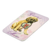 Magnet Flexible Mastiff Hearts Maman (Côté Gauche)