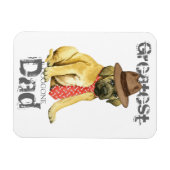 Magnet Flexible Mastiff Papa (Horizontal)