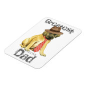 Magnet Flexible Mastiff Papa (Côté Gauche)