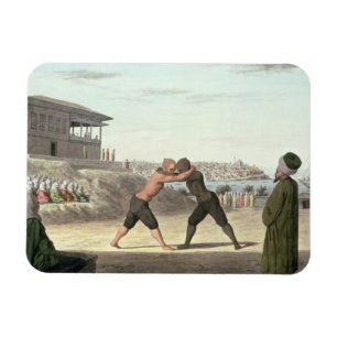 Magnet Flexible Match de catch, Constantinople (w/c sur paper)