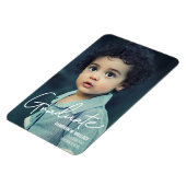 Magnet Flexible Maternelle Garçon Faire-part de diplôme (Côté Gauche)