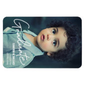 Magnet Flexible Maternelle Garçon Faire-part de diplôme (Horizontal)