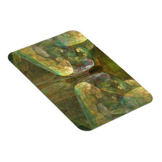 Magnet Flexible Matière cérébrale colorée Abstraite (Côté Droit)