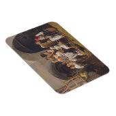 Magnet Flexible Matin de Noël (par Ferdinand Georg Waldmüller) (Côté Droit)