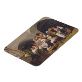 Magnet Flexible Matin de Noël (par Ferdinand Georg Waldmüller) (Côté Gauche)