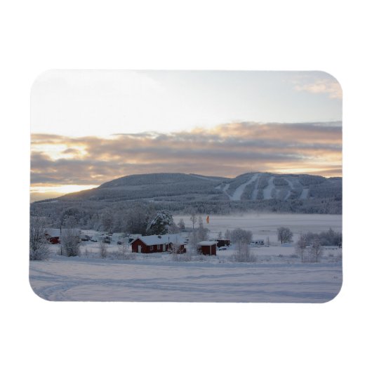 Magnet Flexible Matin d'hiver #1 (Horizontal)