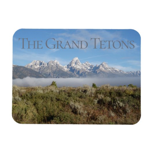 Magnet Flexible Matin Grand Teton National Park Wyoming (Horizontal)