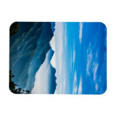 Magnet Flexible Matin Montagnes Mist Paysage (Horizontal)