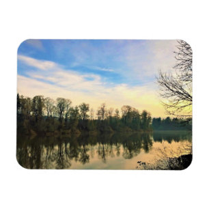 Magnet Flexible Matin sur la rivière Willamette, OU