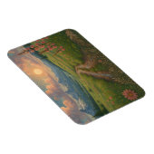 Magnet Flexible Matinée Pluvieuse à Rainy Mountain (Côté Droit)