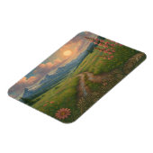 Magnet Flexible Matinée Pluvieuse à Rainy Mountain (Côté Gauche)