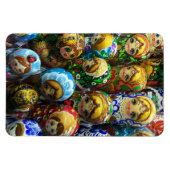 Magnet Flexible Matryoshka Poupées Souvenir Kiosque Voyage Photo (Horizontal)