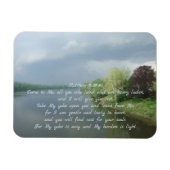 Magnet Flexible Matthieu 11 aimant de rivière nuageux (Horizontal)